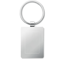 Llavero rectangular de bambú BENDIGO